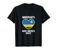 Gli immigrati in Ruanda rendono l'America una grande immigrazione pro Maglietta