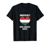 Gli immigrati in Ungheria rendono l'America una grande immigrazione pro Maglietta