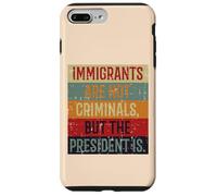 Gli immigrati non sono criminali Diritti retrò Protestano Donne Uomini Custodia per iPhone 7 Plus/8 Plus