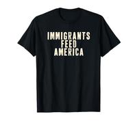 Gli immigrati nutrono l'America USA Maglietta