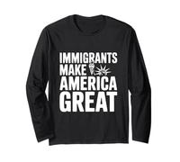 Gli immigrati Rendono Grande l'America Maglia a Manica