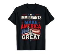 Gli immigrati Rendono Grandi Gli Americani Maglietta
