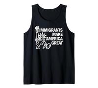 Gli immigrati Rendono l'America Una Grande immigrazione PRO Canotta