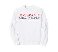 Gli immigrati Rendono l'America Una Grande immigrazione PRO Felpa