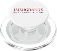 Gli immigrati rendono l'America una grande immigrazione pro PopSockets PopGrip per MagSafe