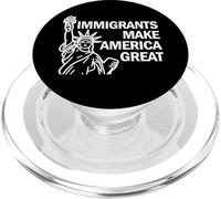 Gli immigrati rendono l'America una grande immigrazione pro PopSockets PopGrip per MagSafe