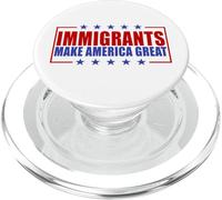 Gli immigrati rendono l'America una grande immigrazione pro PopSockets PopGrip per MagSafe