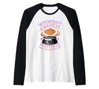 Gli incantesimi dell'Istituto di Stregoneria e Waffles vengono con Lo sciroppo Maglia con Maniche Raglan