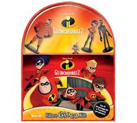 Gli Incredibili 2. Libro gioca kit. Ediz. a colori. Con 4 figurine 3D