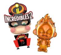 Gli Incredibili 2 Movbi e Jack Jack Cosbaby 3,5 5" Hot Toys Bobble Head Figure 2