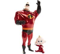 Gli Incredibili 2 MrIncredible & Jack-Jack Action Figure Pack