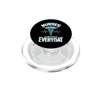 Gli infermieri guadagnano le loro ali ogni giorno PopSockets PopGrip per MagSafe