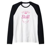 Gli infermieri lo fanno con abilità e amore Maglia con Maniche Raglan