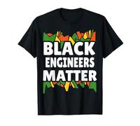 Gli Ingegneri Neri contano Il Mese della Storia dei Neri - African Pride Maglietta