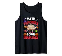 Gli Insegnanti di Matematica Amano Il Cervello Matematica Halloween Matematica Insegnante Canotta