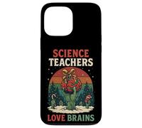 Gli insegnanti di scienze amano il cervello Natale Zombie Art Custodia per iPhone 13 Pro Max