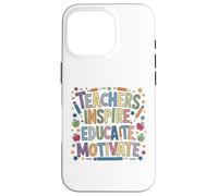 Gli insegnanti ispirano educare motivare Custodia per iPhone 16 Pro