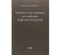 Gli interventi sostitutivi nei confronti degli enti territoriali - [Simple]