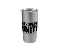 Gli introversi antisociali si uniscono separatamente nelle proprie case Bicchiere termico in acciaio inox doppia parete