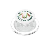 Gli investitori di trader di criptovalute comprano la paura Vendi l'avidità divertente PopSockets PopGrip per MagSafe