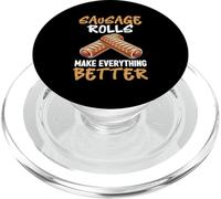 Gli involtini di salsiccia rendono tutto migliore mangiatore di salsicce PopSockets PopGrip per MagSafe