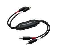 Gli isolatori portatili di loop di terra impediscono la statica e il sibilo Home Theater e le configurazioni audio automobilistiche Divisore audio professionale