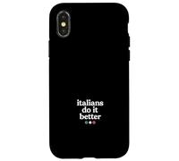 Gli italiani lo fanno meglio Custodia per iPhone X/XS