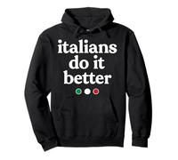 Gli italiani lo fanno meglio Felpa con Cappuccio