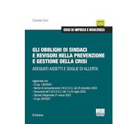 OBBLIGHI DI SINDACI E REVISORI NELLA PREVENZIONE E GESTIONE DELLA CRISI - SAVI