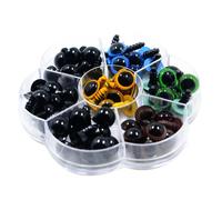 Gli occhi di protezione variopinti di plastica di 56pcs 12mm per l'animale