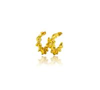 Gli orecchini ALEX in oro 14 carati sono perfetti per le donne che amano accessori alla moda audaci. Questi anelli in oro leggeri e compatti hanno una bassa allergenicità, garantendo comfort per