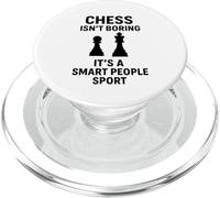 Gli scacchi non sono noiosi, è un popolo intelligente Sport divertente PopSockets PopGrip per MagSafe