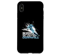 Gli sciatori non invecchiano, andiamo a sciare Custodia per iPhone XS Max