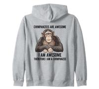 Gli Scimpanzé Sono Fantastici, Sono Fantastico, Sono Uno Scimpanzé Felpa con Cappuccio