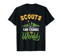 Gli scout possono cambiare il mondo - Divertente amante dello scoutismo del campeggio Maglietta