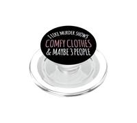 Gli spettacoli di omicidi e vestiti comodi mi piacciono la c PopSockets PopGrip per MagSafe