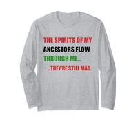 Gli Spiriti degli ANCESTORI FLUSGONO in Me Sono Ancora Mad Meme Maglia a Manica