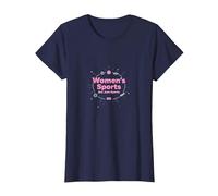 Gli Sport delle Donne Sono Solo Sport: Messaggio di uguaglianza Maglietta, Donna, Navy, L