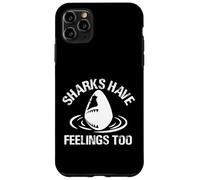 Gli squali si sentono troppo profondi del mare grande squalo bianco Custodia per iPhone 11 Pro Max