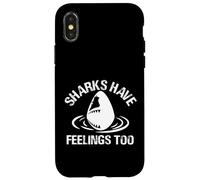 Gli squali si sentono troppo profondi del mare grande squalo bianco Custodia per iPhone X/XS