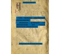 Gli statuti medievali piemontesi. Strutture politiche ed istituzionali nel corpus statutario piemontese