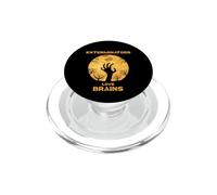 Gli sterminatori amano il cervello di Halloween PopSockets PopGrip per MagSafe