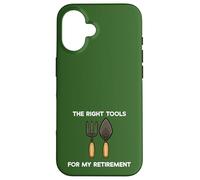 Gli strumenti giusti per la mia pensione! Custodia per iPhone 16