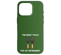 Gli strumenti giusti per la mia pensione! Custodia per iPhone 16 Pro