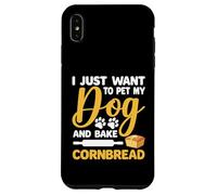 Gli strumenti per panettiere per gli amanti del pane di mais vogliono solo pan Custodia per iPhone XS Max