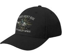 Gli Uccelli Classici Unisex e alla Moda Non Sono Una Vera Teoria del complotto se vola SpiesCap Berretto da Baseball Maschile con Cappello Cappelli per Donne Sport da Uomo Regali all'aperto