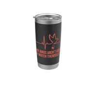Gli uccelli non stanno andando a guardare se stessi Birding Design Bicchiere termico in acciaio inox doppia parete