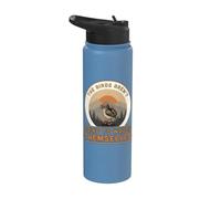 Gli uccelli non stanno andando a guardarsi Birdwatcher Stainless Steel Insulated Water Bottle