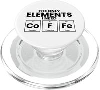 Gli unici elementi che ho bisogno di caffè Ufficio divertente PopSockets PopGrip per MagSafe