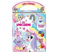 Gli unicorni. Libri a spasso. Ediz. illustrata. Con gomma e 6 matite